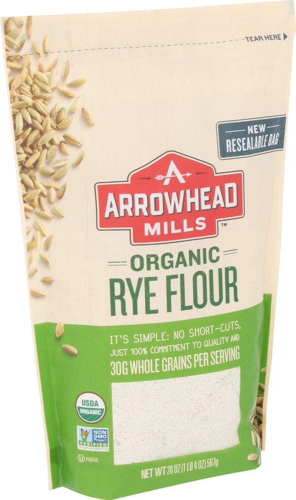 Rye Flour, Org, 20 oz