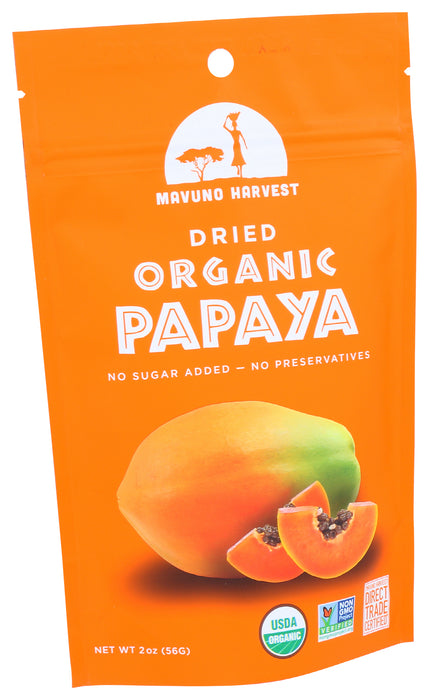 Dried Papaya, Org, 2 oz
