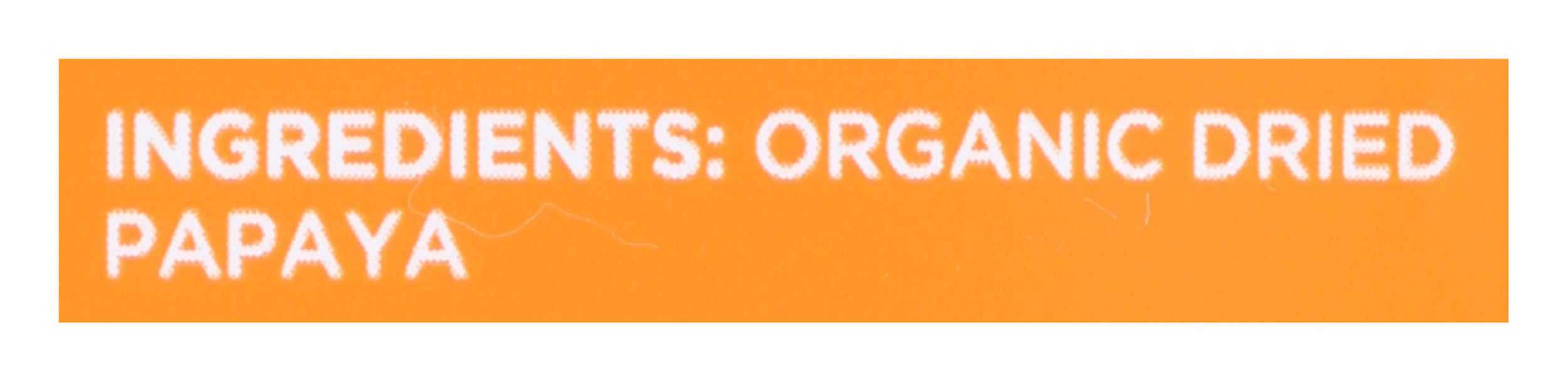 Dried Papaya, Org, 2 oz