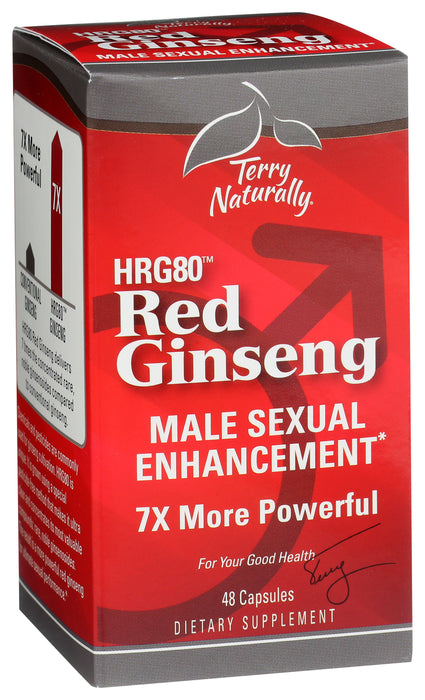 Red Ginseng HRG80, Male Sexual Enhancement, 48 cap