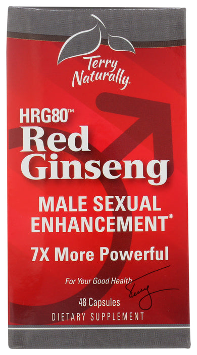 Red Ginseng HRG80, Male Sexual Enhancement, 48 cap