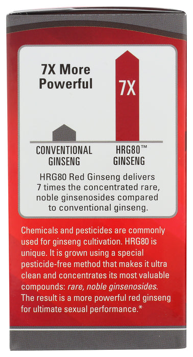 Red Ginseng HRG80, Male Sexual Enhancement, 48 cap