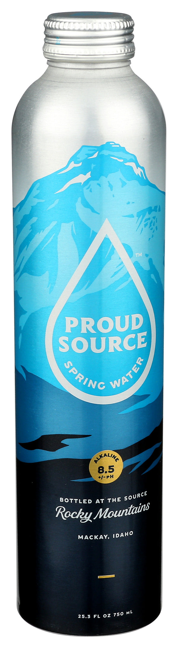 Spring Water, Alkaline, 25.3floz