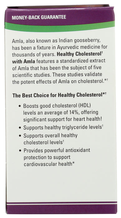 Healthy Cholesterol with Amla 1000 mg, 60 cap