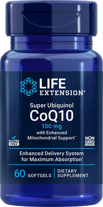 Super Ubiquinol w/CoQ10, 60 sgel