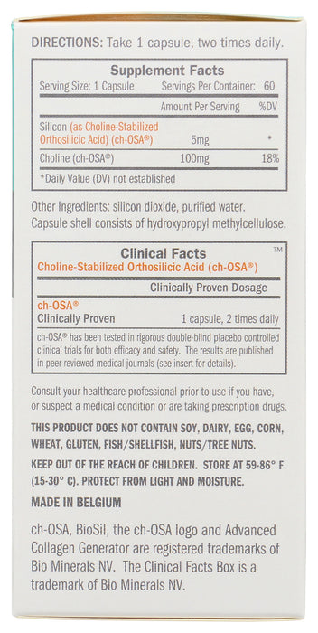 BioSil, Liquid Capsules 5mg, 60 vcap