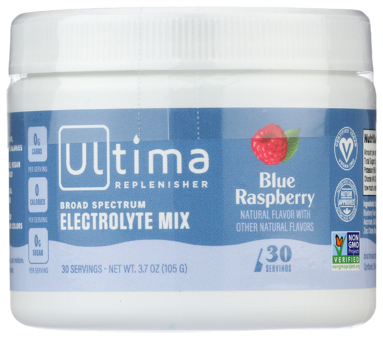 Electrolyte Powder, Blue Raspberry, 30 serv