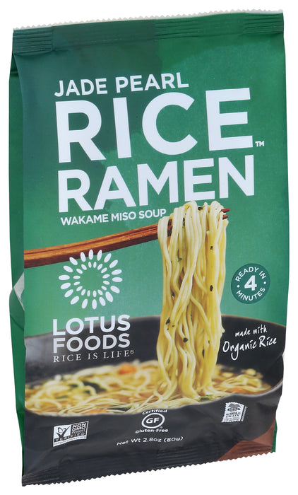 Jade Pearl Rice Ramen Wakame Miso Soup, GF, 2.8 oz
