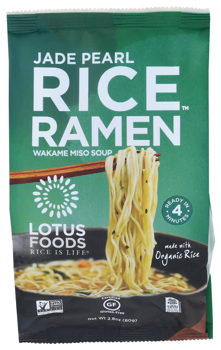 Jade Pearl Rice Ramen Wakame Miso Soup, GF, 2.8 oz