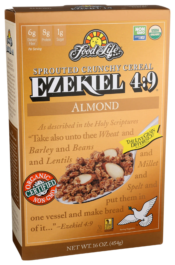 Ezekiel 4:9 Almond Cereal, Org, 16 oz