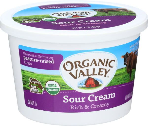 Sour Cream, Org, 1 lb