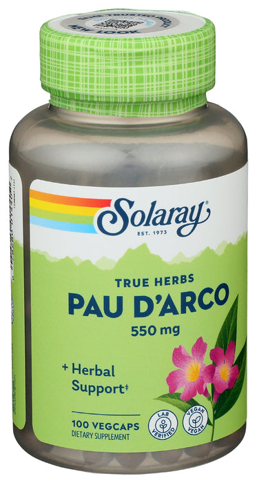 Pau D'Arco 550mg, 100 vcap