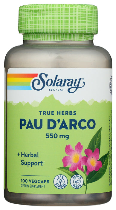 Pau D'Arco 550mg, 100 vcap