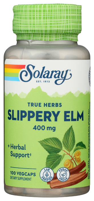 Slippery Elm Bark 400mg, 100 vcap