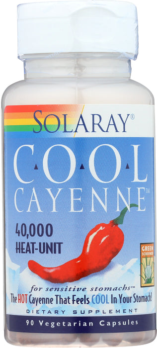 Cool Cayenne 40,000HU 600mg, 90 vcap