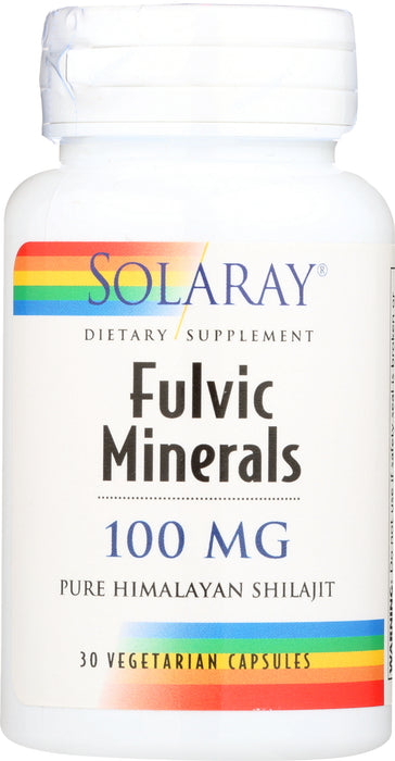 Fulvic Minerals 100mg, 30 vcap