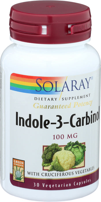 Indole-3-Carbinol 100mg, 30 vcap