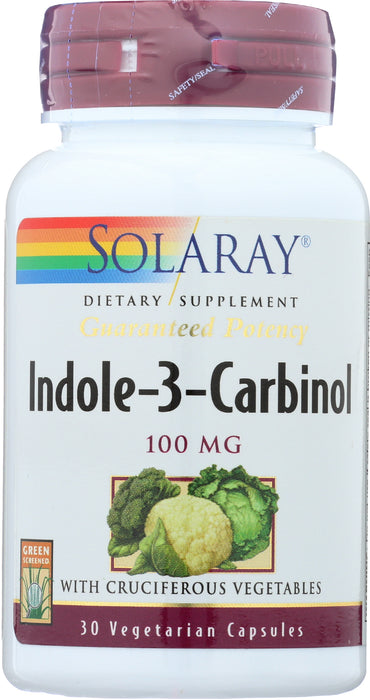 Indole-3-Carbinol 100mg, 30 vcap