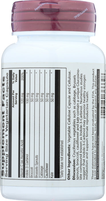 Indole-3-Carbinol 100mg, 30 vcap