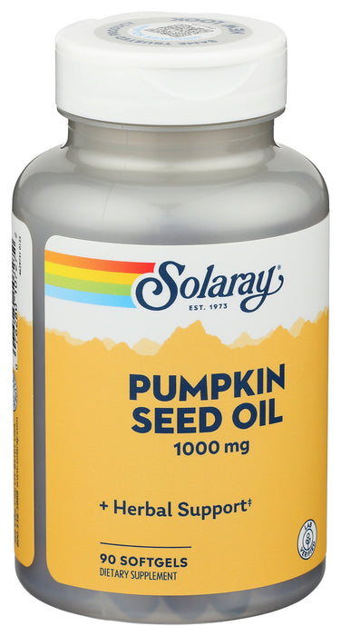 Pumpkin Seed Oil 1000mg, 90 sgel