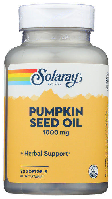 Pumpkin Seed Oil 1000mg, 90 sgel