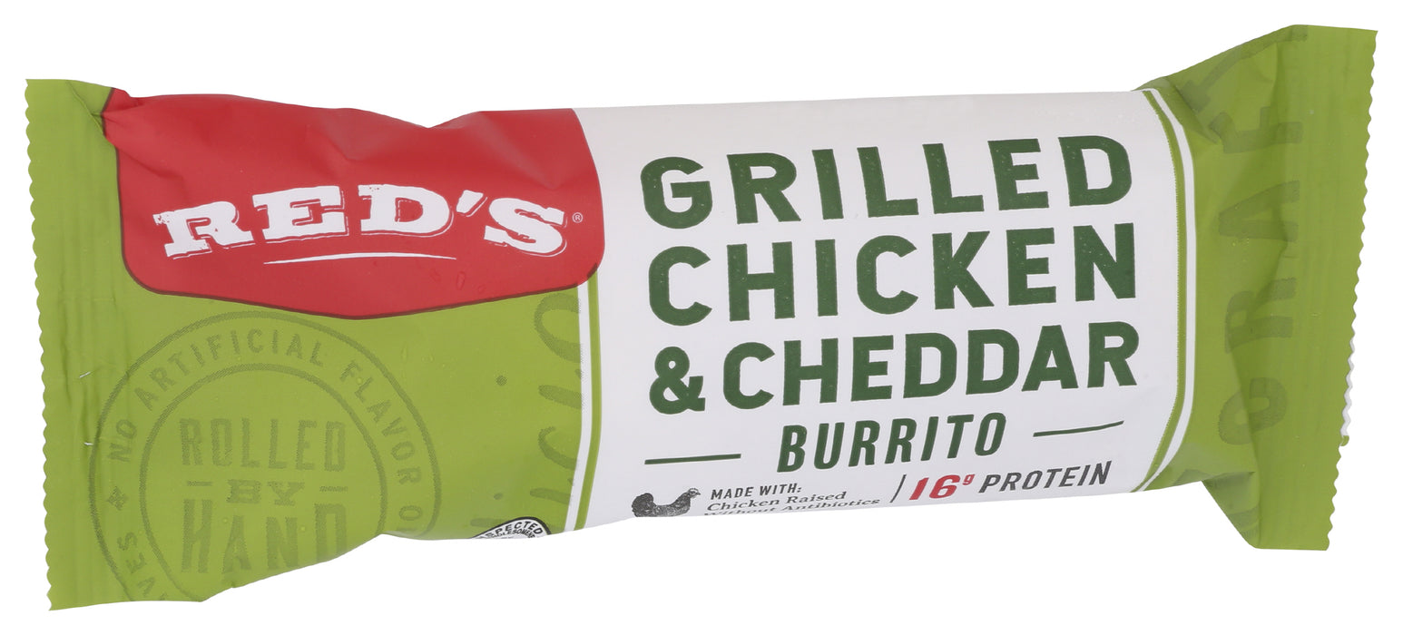 Grilled Chicken & Cheddar Burrito, 5 oz