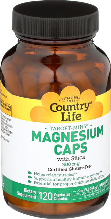 Magnesium 300mg, Target Mins, 120vcap