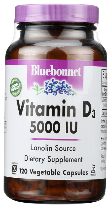 Vitamin D3 5000IU , 120 vcap