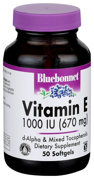 Vitamin E 1000IU, 50 sgel