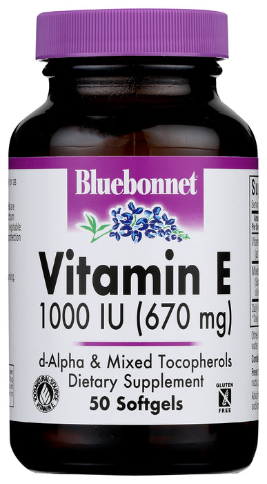 Vitamin E 1000IU, 50 sgel