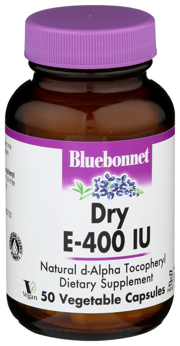 Dry Vitamin E 400IU, 50 vcap