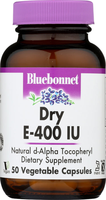 Dry Vitamin E 400IU, 50 vcap