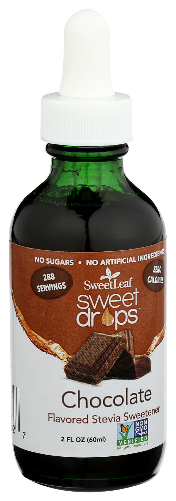 Stevia Liquid, Chocolate, 2 fl oz