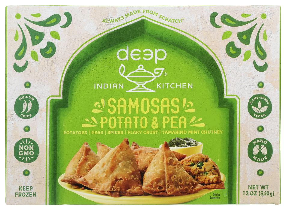 Samosa Potato & Peas w/Chutney, 12 oz