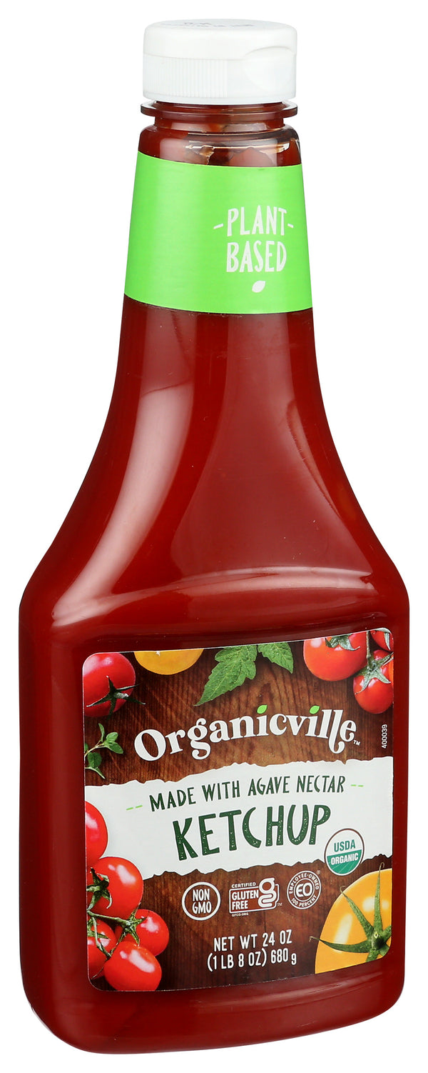 Ketchup Made with Agave Nectar, Org, 24 oz