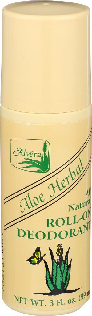 Deodorant RollOn, Aloe Herbal, 0.3 floz — Natures Pick Market