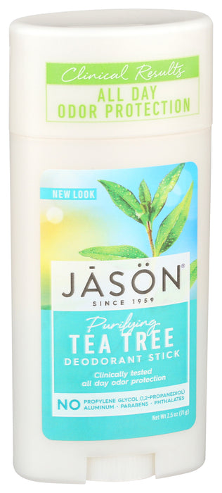 Deodorant Stick, Alum & Paraben Free, Tea Tree, 2.5 oz