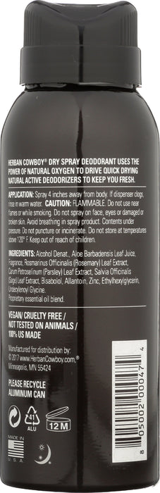 Dry Spray Deodorant, Dusk, 2.8 oz