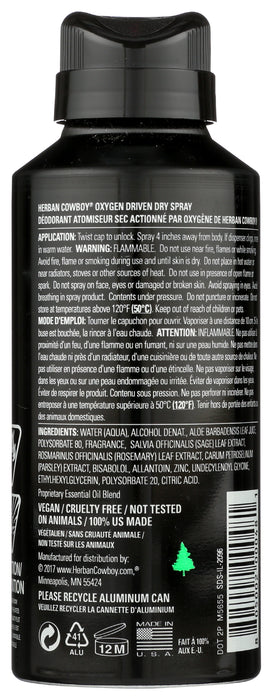 Dry Spray Deodorant, Forest, 2.8 oz