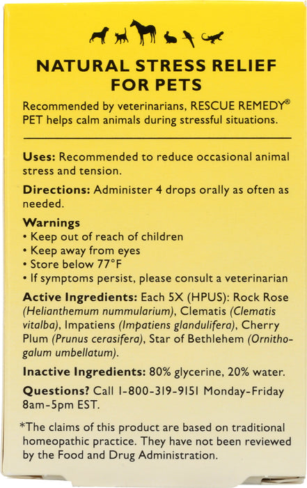 Rescue Remedy Pet, 10 ml