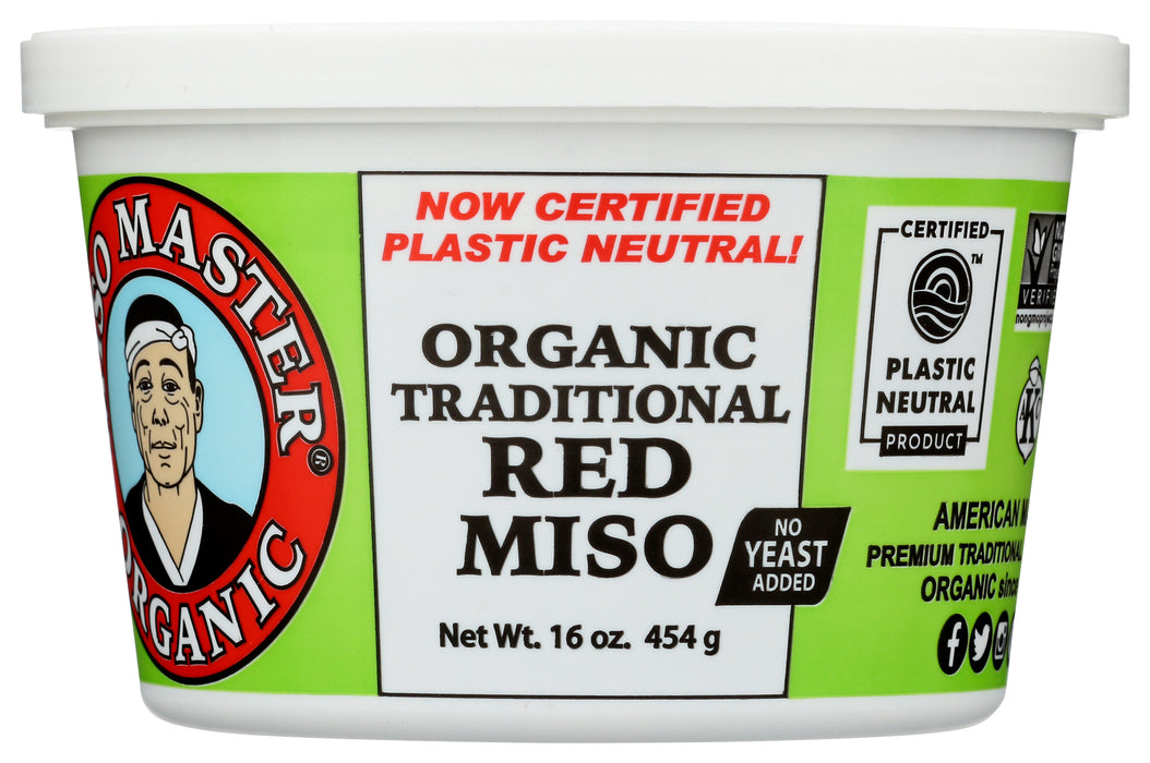 Traditional Red Miso, Org, 16 oz