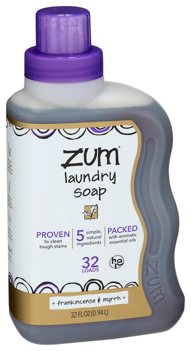 Laundry Soap, Frankincense & Myrrh, 32 floz