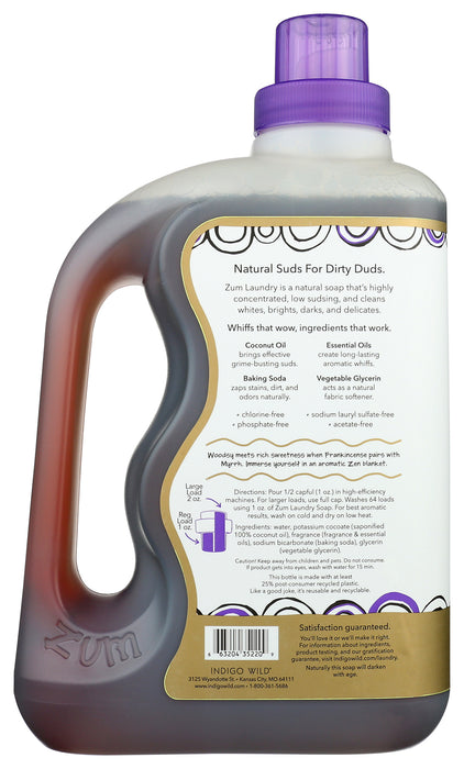 Laundry Soap, Frankincense & Myrrh, 64 floz