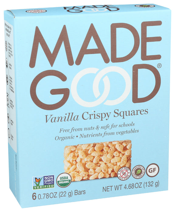 Rice Crispy, Vanilla, GF Org, 4.66 oz