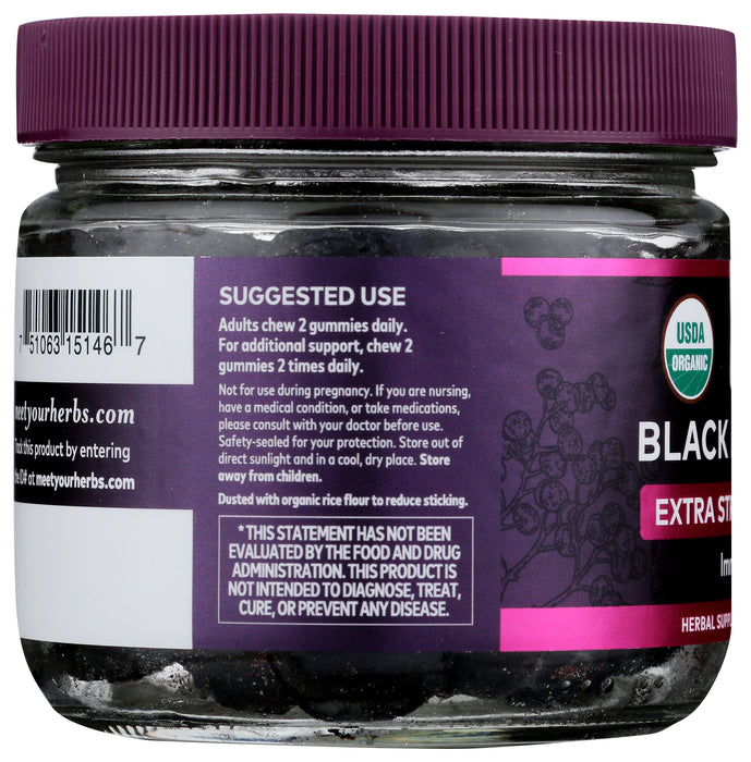 Black Elderberry, Extra Strength, 80 vgummy