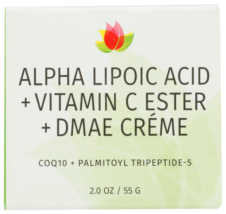 Alpha Lipoic Acid, Vitamin C Ester & DMAE Creme, 2 oz