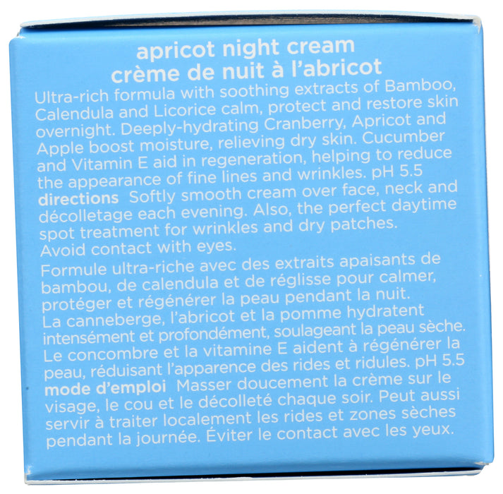 Apricot Night Cream, 2 oz