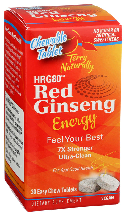 Red Ginseng HRG80 Energy, 30 chew