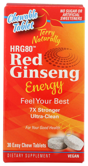 Red Ginseng HRG80 Energy, 30 chew