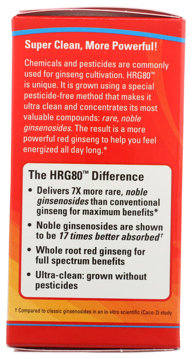 Red Ginseng HRG80 Energy, 30 chew